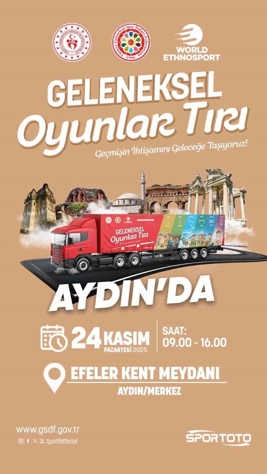 "BİR TIR DOLUSU MUTLULUK" AYDIN’DA