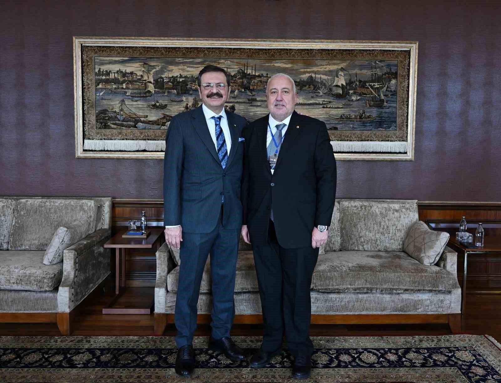 SAĞDAKİ ÇARŞAMBA TİCARET BORSASI BAŞKANI KAZIM YILMAZ