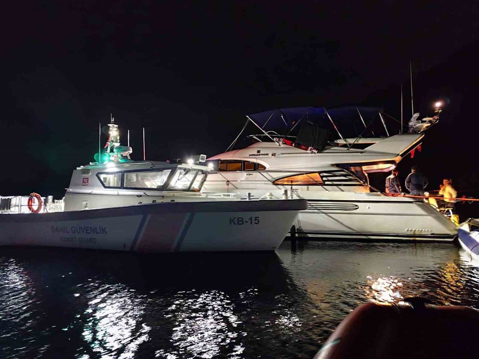 SAHİL GÜVENLİKTEN LÜKS TEKNELERE UYUŞTURUCU OPERASYONU