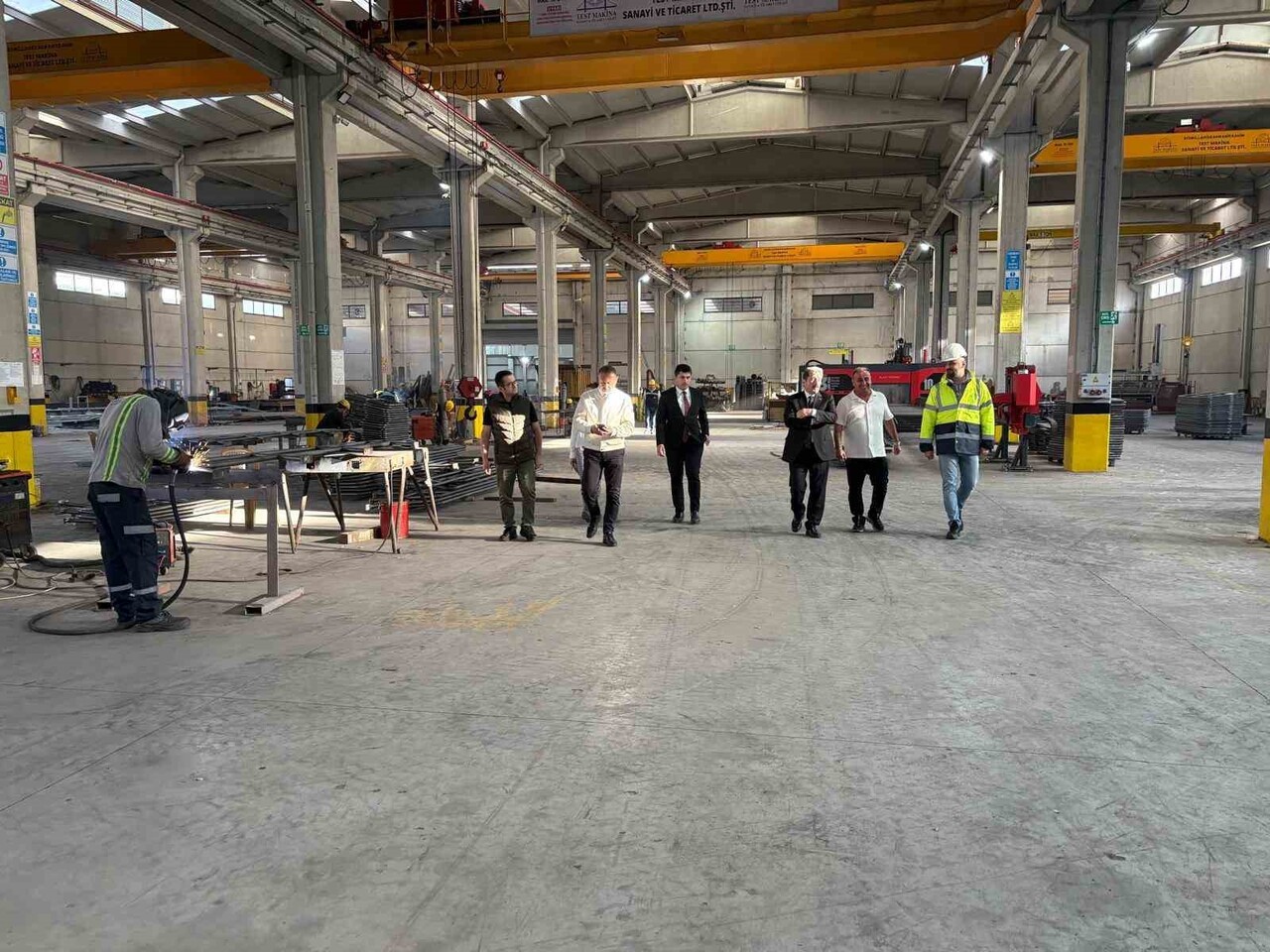 SAMSUN VALİSİ ORHAN TAVLI, ÇARŞAMBA TSO BAŞKANI AYHAN SONKAYA VE ÇARŞAMBA OSB MÜDÜRÜ MEHMET DALGIÇ...