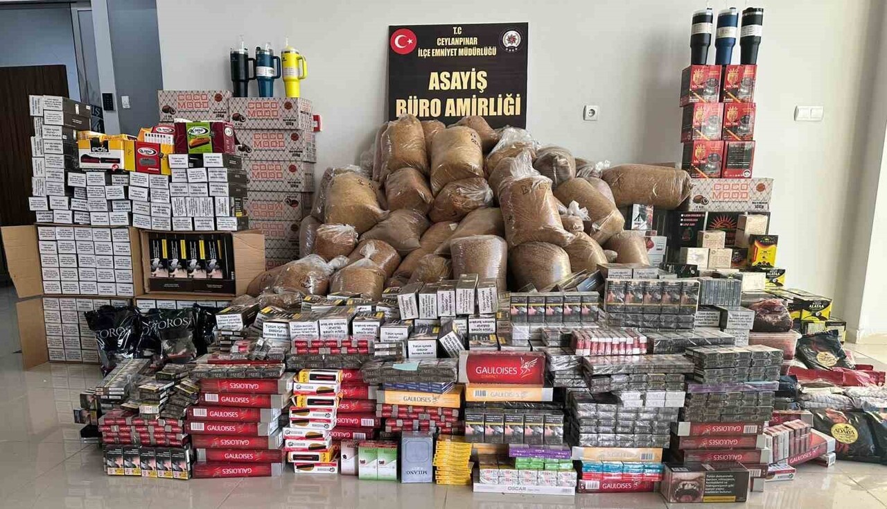 ŞANLIURFA'DA KAÇAKÇILIK OPERASYONU