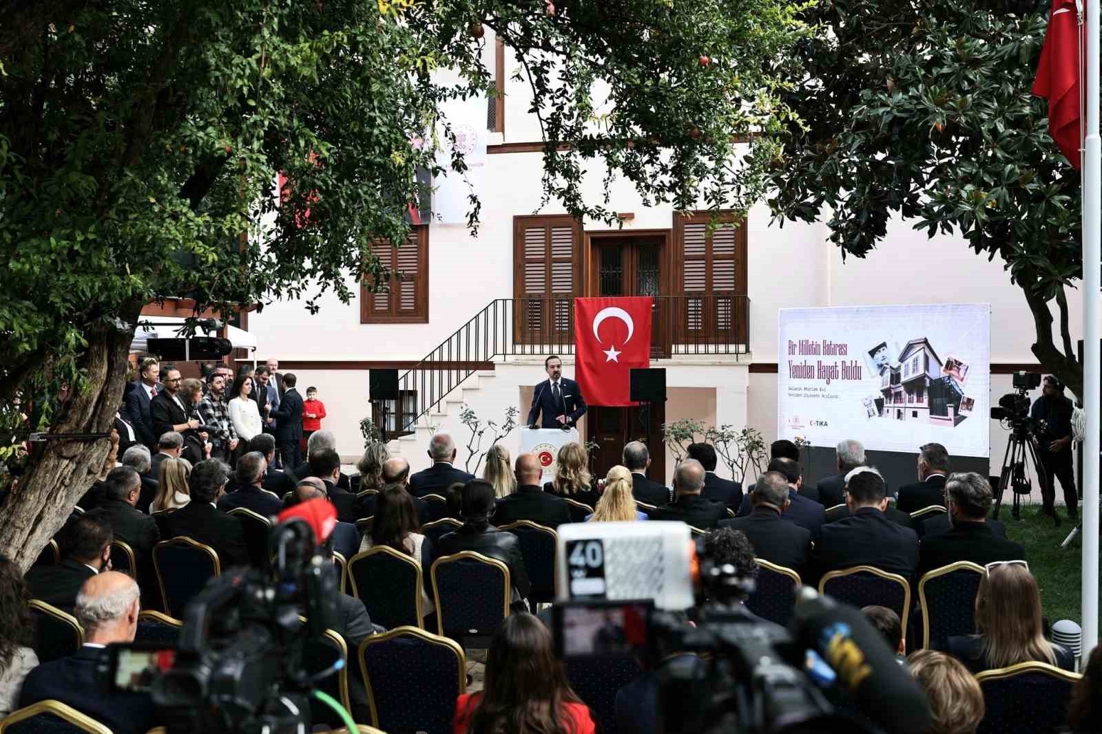 SELANİK’TEKİ ATATÜRK’ÜN EVİ RESTORASYONUN ARDINDAN YENİDEN KAPILARINI ZİYARETÇİLERE...