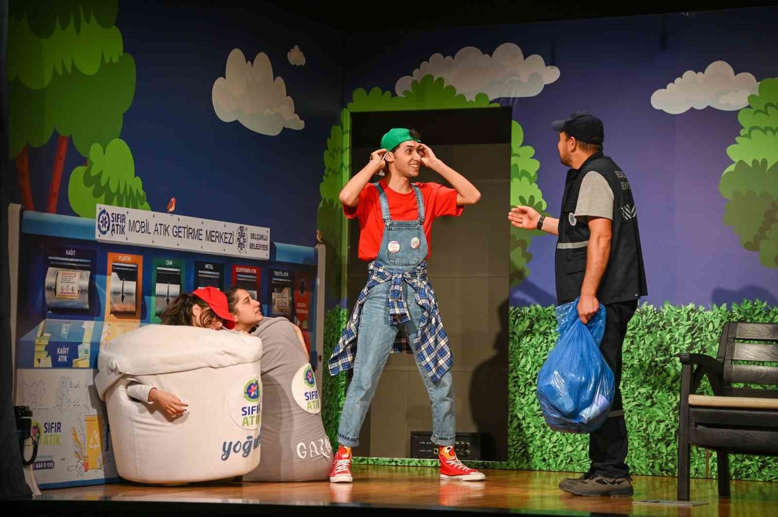 SIFIR ATIK KONUSUNDAKİ ÖRNEK ÇALIŞMALARA İMZA ATMAYI SÜRDÜREN KONYA'NIN SELÇUKLU İLÇE BELEDİYESİ...