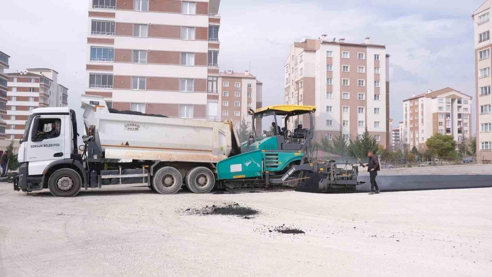 SORGUN BELEDİYESİ, AHMET EFENDİ MAHALLESİ SAKİNLERİNİN UZUN SÜREDİR BEKLEDİĞİ ÇOK AMAÇLI SPOR...