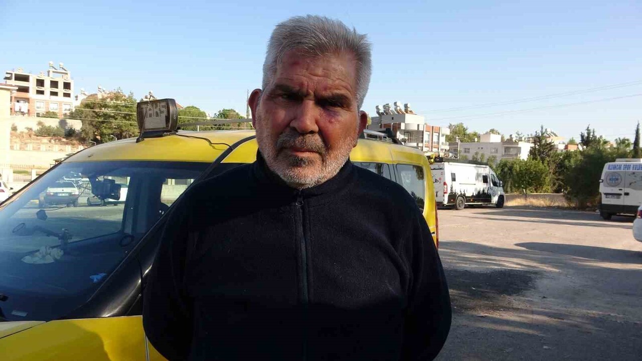 TAKSİ ŞOFÖRÜ MEHMET UĞUZ, ARACINA BİNEN 3 GENÇ TARAFINDAN ÖNCE DARP EDİLDİ, ARDINDAN...