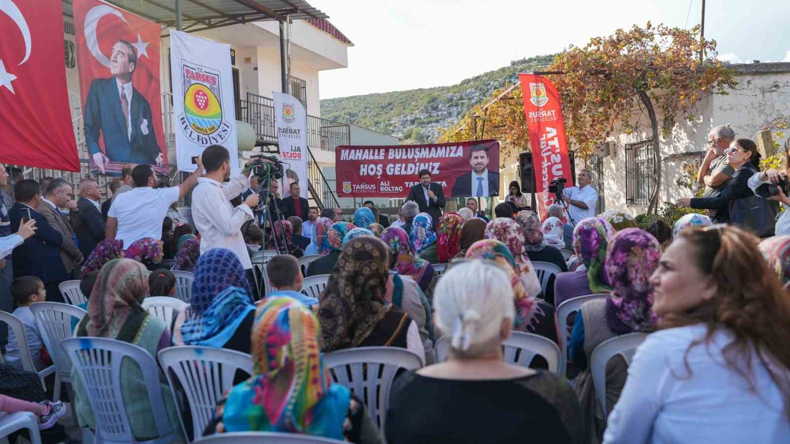 TARSUS BELEDİYE BAŞKANI ALİ BOLTAÇ, MAHALLE ZİYARETLERİ KAPSAMINDA ÇOKAK MAHALLESİ’Nİ ZİYARET...