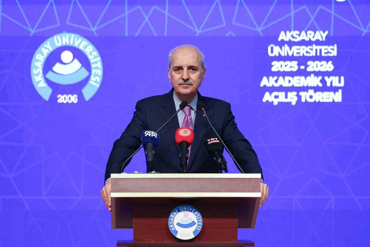 TBMM BAŞKANI NUMAN KURTULMUŞ, "İNŞALLAH 100 YILIN 50 YILINI ESİR ALMIŞ TERÖRDEN KURTULARAK...