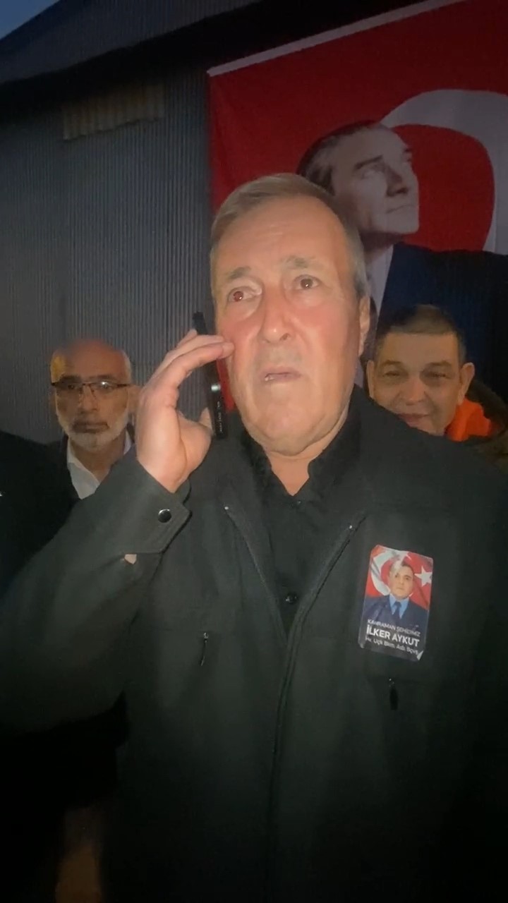 TEKİRDAĞLI ŞEHİT HAVA ASTSUBAY İLKER AYKUT’UN BABASI ÜNAL AYKUT’UN, TAZİYE ZİYARETİNDE MHP GENEL...