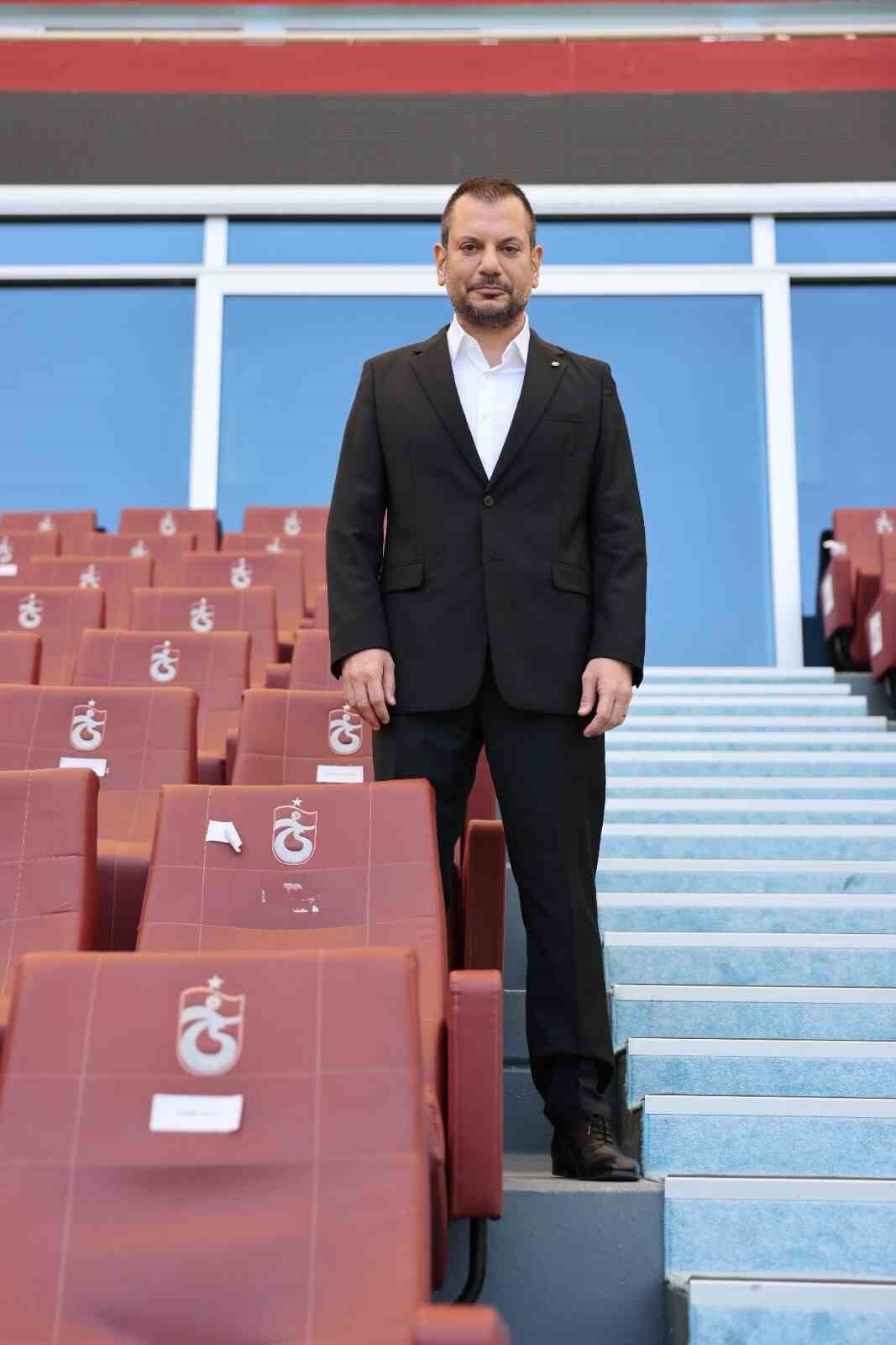 TRABZONSPOR BAŞKANI ERTUĞRUL DOĞAN, GÜNÜ KURTARMAYA DEĞİL, UZUN VADEDE SABIRLA SÜRDÜRÜLEBİLİR...