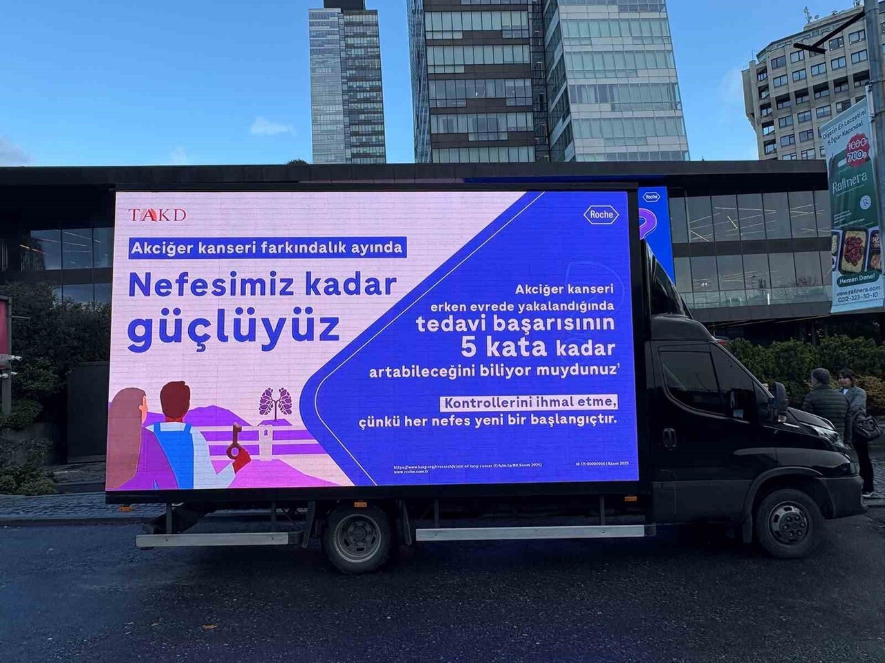 TÜRK AKCİĞER KANSERİ DERNEĞİ, AKCİĞER KANSERİNDE ERKEN TANININ ÖNEMİNİ VURGULAMAK AMACIYLA ROCHE...