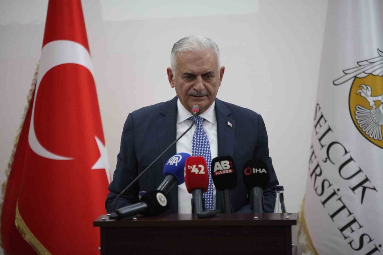 TÜRK DEVLETLERİ TEŞKİLATI (TDT) AKSAKALLAR KONSEYİ BAŞKANI BİNALİ YILDIRIM, "SEMERKAND'IN MATURİ...