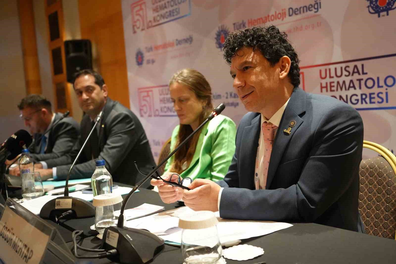 TÜRK HEMATOLOJİ DERNEĞİ GENEL SEKRETERİ PROF. DR. ÖZGÜR MEHTAP (ARŞİV)