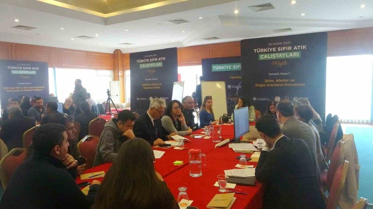 TÜRKİYE'NİN İLK "SIFIR ATIK ÇALIŞTAYI" MUĞLA'DA GERÇEKLEŞTİRİLDİ