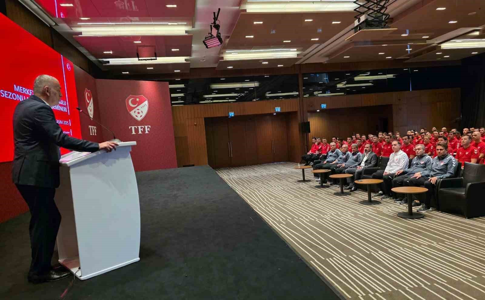 TÜRKİYE FUTBOL FEDERASYONU (TFF) MERKEZ HAKEM KURULU (MHK), HAKEMLERİN TEKNİK, FİZİKSEL VE MENTAL...