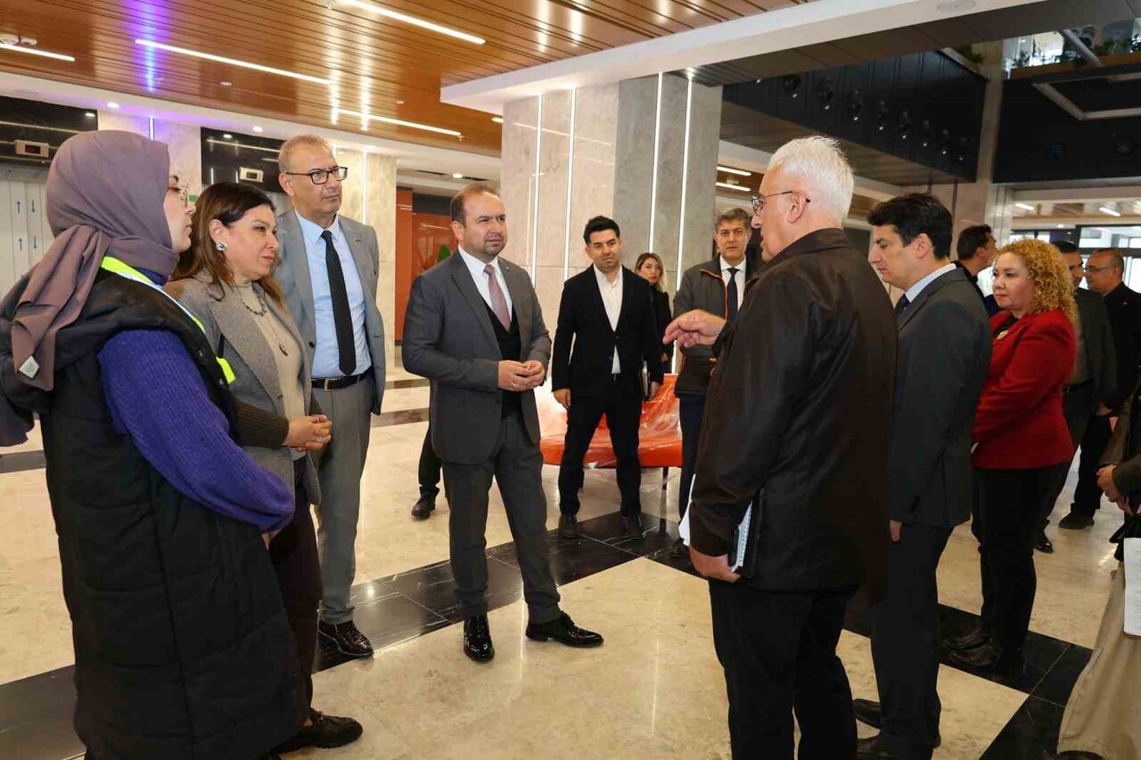 TÜRKİYE’NİN 21’İNCİ ŞEHİR HASTANESİ OLARAK HİZMETE GİRMEYE HAZIRLANAN AYDIN ŞEHİR HASTANESİ’NDE...