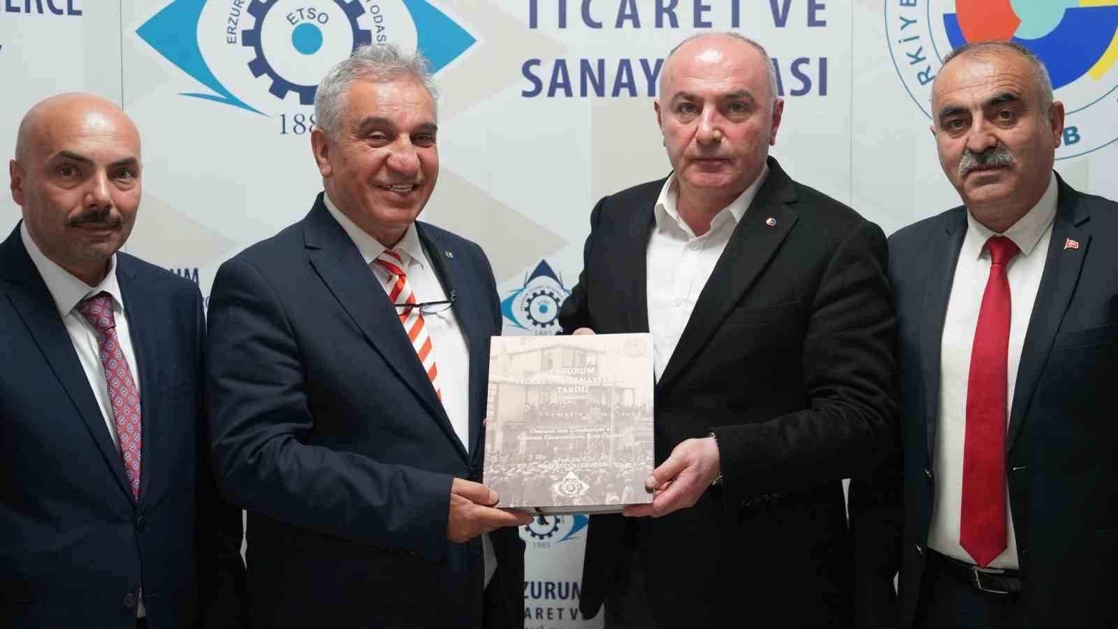 ULUSLARARASI MÜTEAHHİT SANAYİCİ VE İŞ İNSANLARI DERNEĞİ (UMSİDER) HEYETİ ERZURUM TİCARET VE SANAYİ...