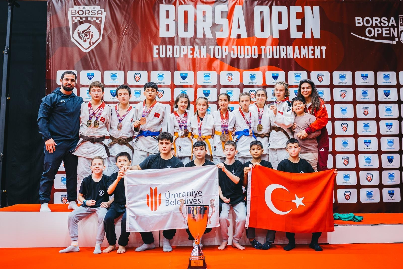 ÜMRANİYE BELEDİYESİ SPOR KULÜBÜ, BORSA OPEN EUROPEAN CUP JUDO TURNUVASI’NDA GENEL SIRALAMADA...