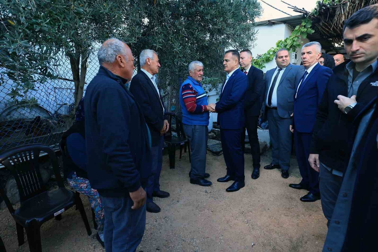 VALİ AKBIYIK, ŞEHİT ASTSUBAY KURAN’IN AİLESİNE TAZİYEDE BULUNDU