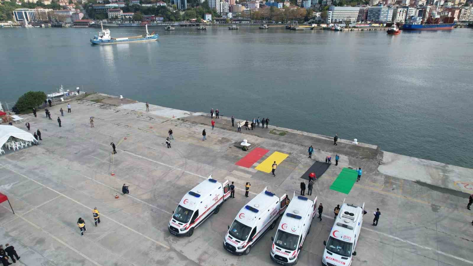 ZONGULDAK’TA 2 YIL ÖNCE FIRTINA NEDENİYLE "PALLADA" VE "KAFKAMETLER" GEMİLERİNİN YAŞADIĞI DENİZ...