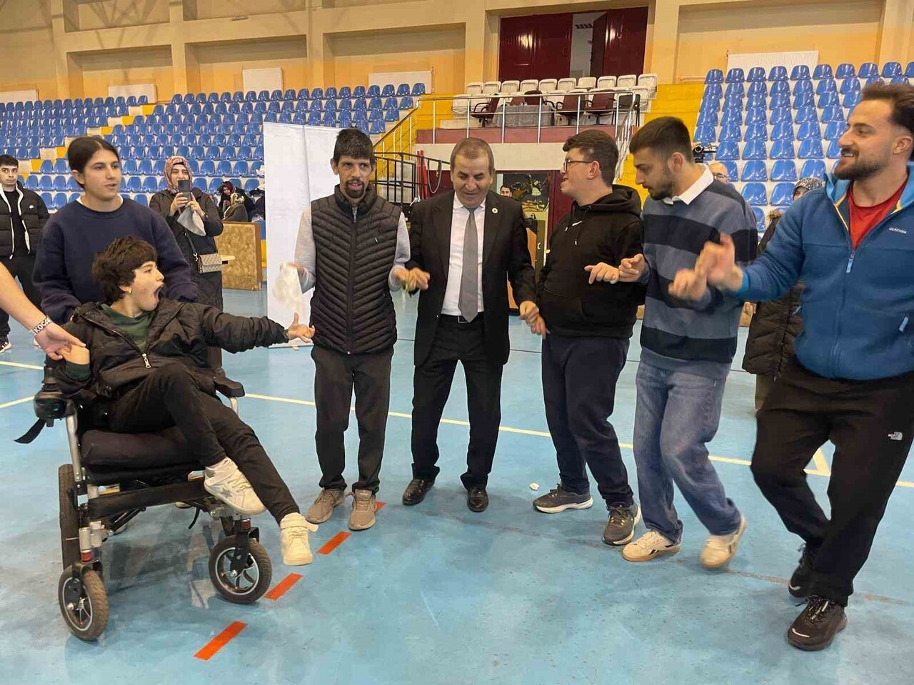 3 ARALIK DÜNYA ENGELLİLER GÜNÜ KAPSAMINDA ATATÜRK ÜNİVERSİTESİ SPOR BİLİMLERİ FAKÜLTESİ, ERZURUM...