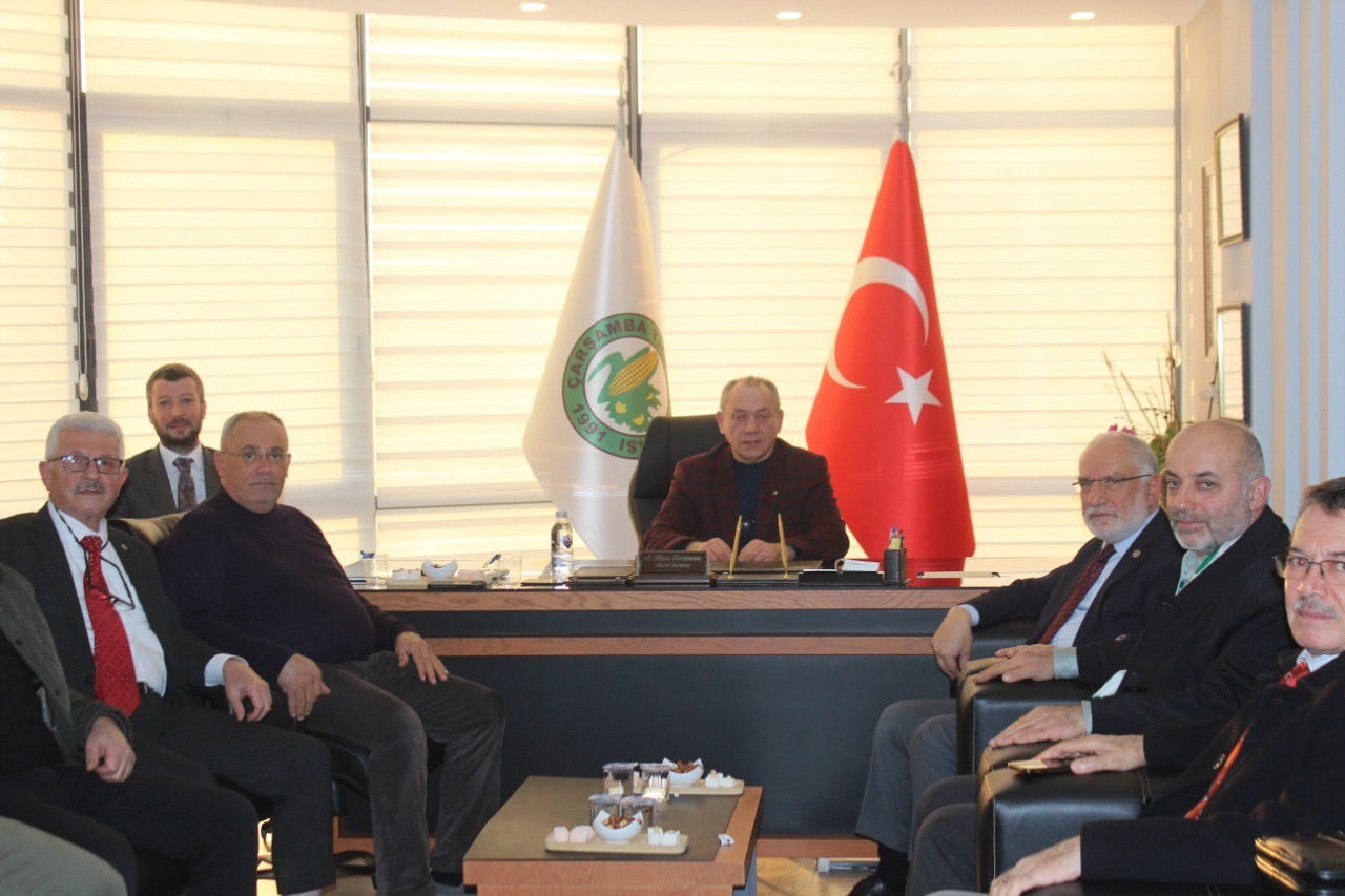 AADET PARTİSİ SAMSUN MİLLETVEKİLİ MEHMET KARAMAN, SAADET PARTİSİ ÇARŞAMBA İLÇE BAŞKANI İBRAHİM...