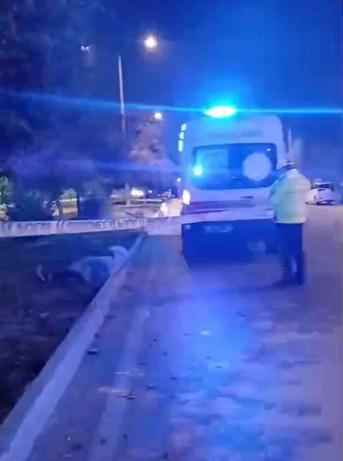 ADANA'DA DİREKSİYON HAKİMİYETİNİ KAYBEDİP DEVRİLEN MOTOSİKLETİN SÜRÜCÜSÜ SERBAY ÖYKÜ (43) HAYATINI...