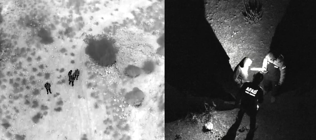 ADANA’DA KAYIP OLARAK ARANAN ZİHİNSEL ENGELLİ VATANDAŞI AFAD EKİPLERİ TERMAL KAMERALAR İLE...