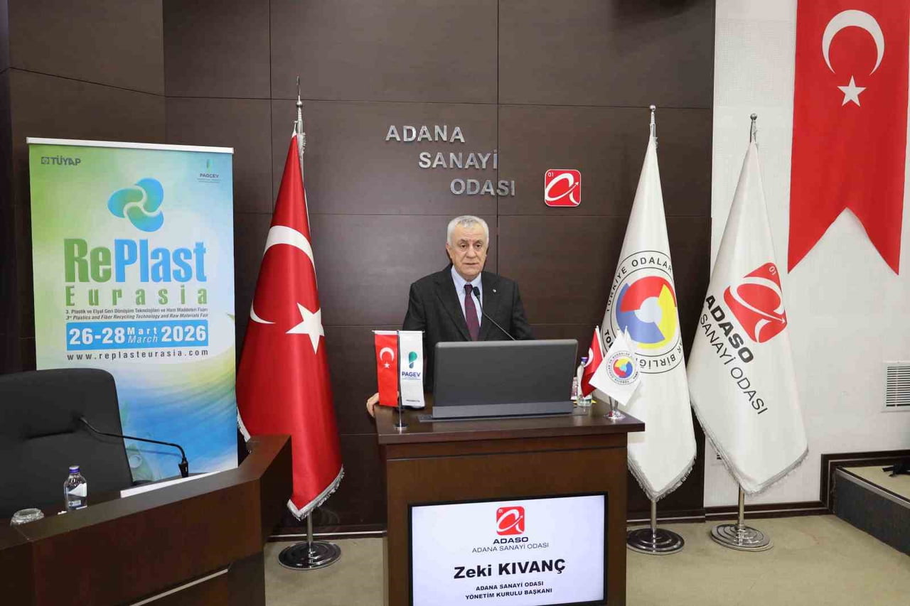ADANA SANAYİ ODASI BAŞKANI ZEKİ KIVANÇ, "PLASTİK DÜNYASINDA RÜZGAR ARTIK ÇOK SERT ESİYOR....
