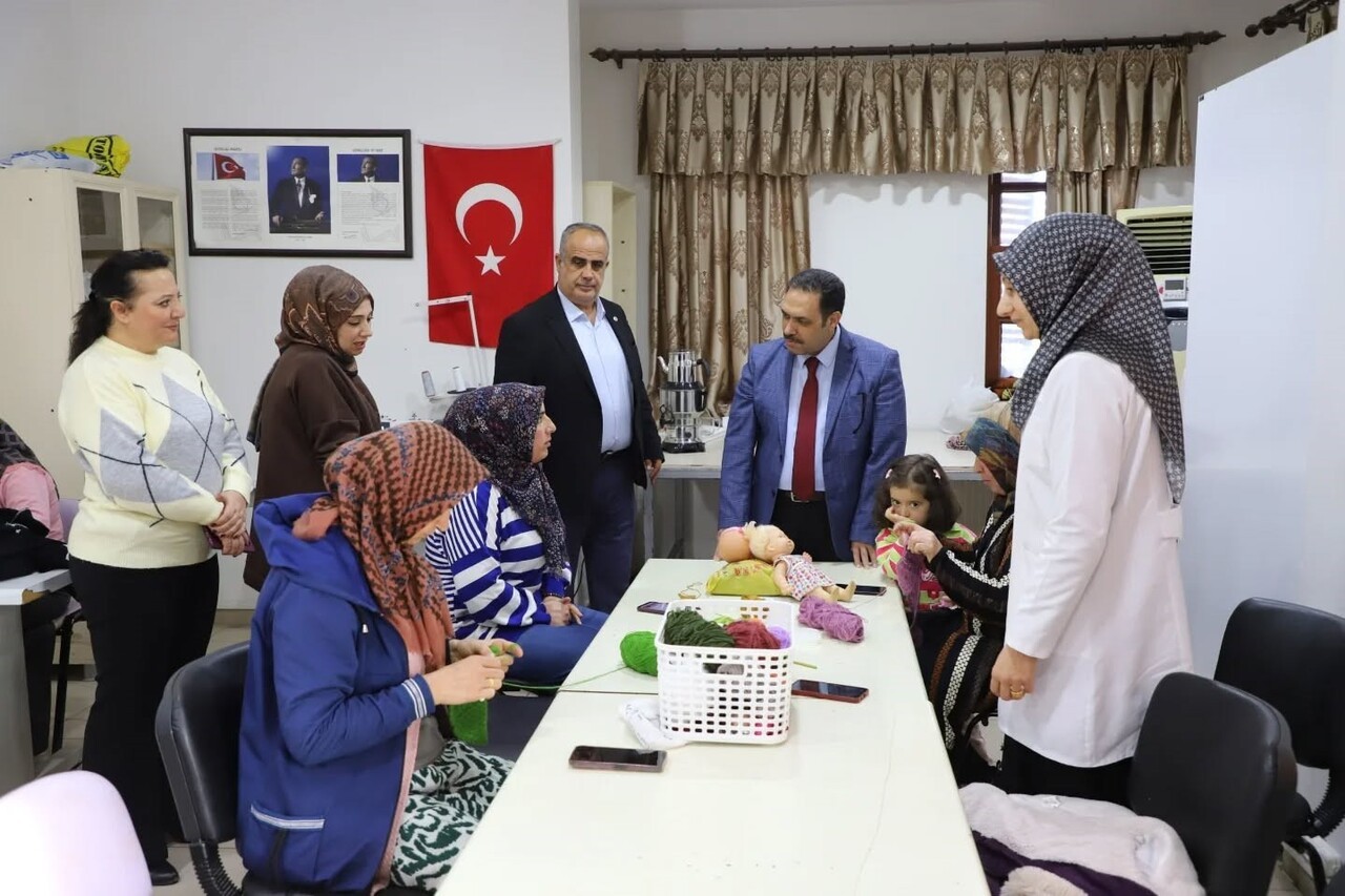 ADIYAMAN AİLE VE SOSYAL HİZMETLER İL MÜDÜRÜ HASAN BİLİCİ, ÇOK AMAÇLI TOPLUM MERKEZİ’Nİ (ÇATOM)...