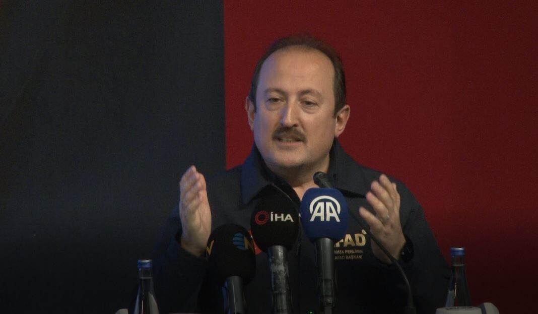 AFAD BAŞKANI ALİ HAMZA PEHLİVAN