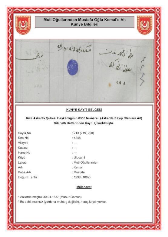 AK PARTİ GENÇLİK KOLLARI BAŞKANI YUSUF İBİŞ, CUMHURBAŞKANI RECEP TAYYİP ERDOĞAN’IN DEDESİNİN...