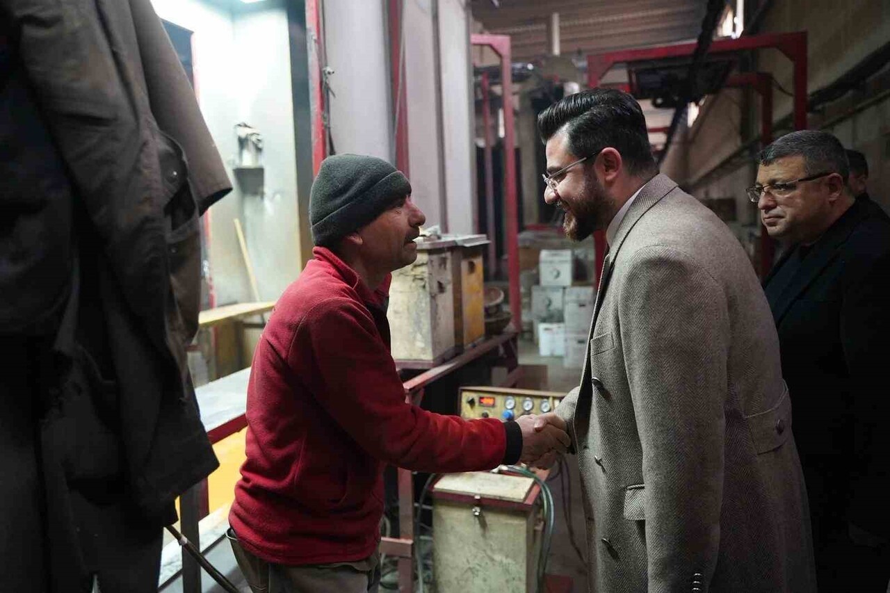 AK PARTİ KAYSERİ İL BAŞKANI HÜSEYİN OKANDAN, ORGANİZE SANAYİ BÖLGESİ’NDE FAALİYET GÖSTEREN...