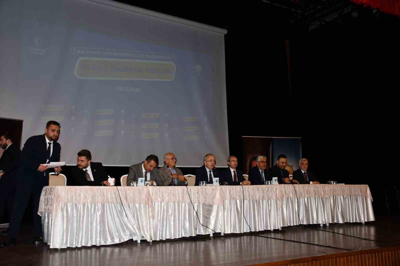 AK PARTİ VEZİRKÖPRÜ 97. İLÇE DANIŞMA MECLİSİ TOPLANTISI, VEZİRKÖPRÜ BELEDİYESİ KÜLTÜR MERKEZİ’NDE...