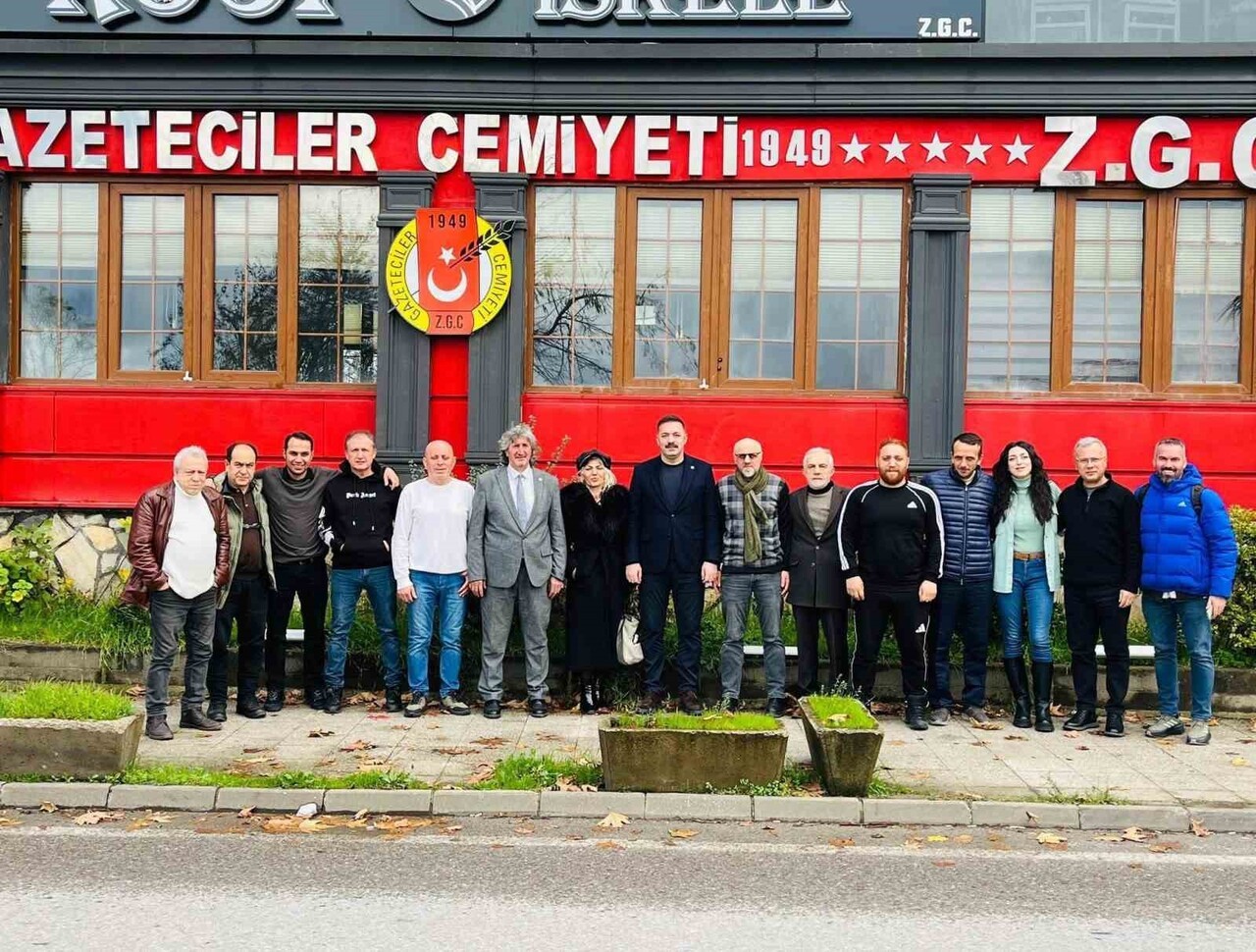 AK PARTİ ZONGULDAK İL BAŞKANI MUSTAFA ÇAĞLAYAN, ZONGULDAK GAZETECİLER CEMİYETİ’NİN (ZGC) EDİTÖR...
