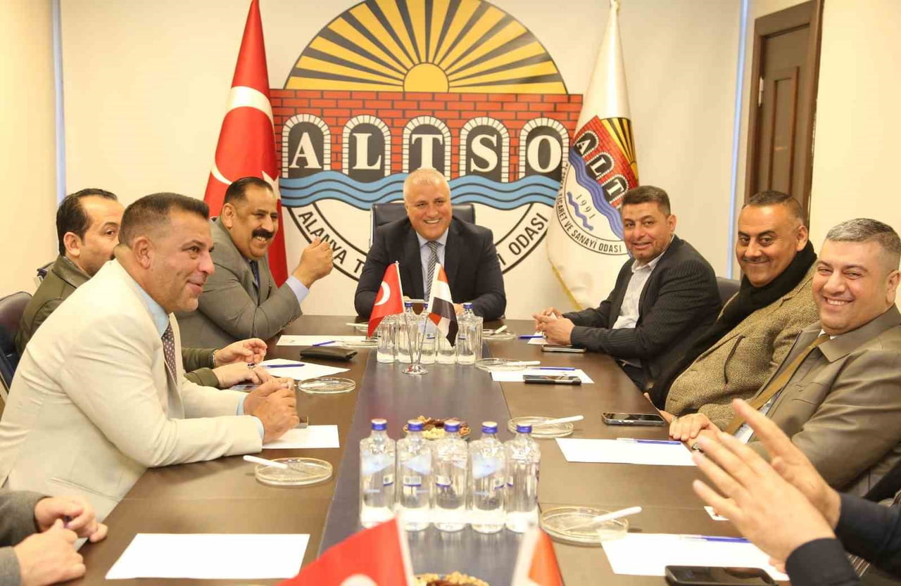 ALANYA TİCARET VE SANAYİ ODASI (ALTSO) BAŞKANI ERAY ERDEM, IRAK’IN BAŞKENTİ BAĞDAT’A BAĞLI WASİT...