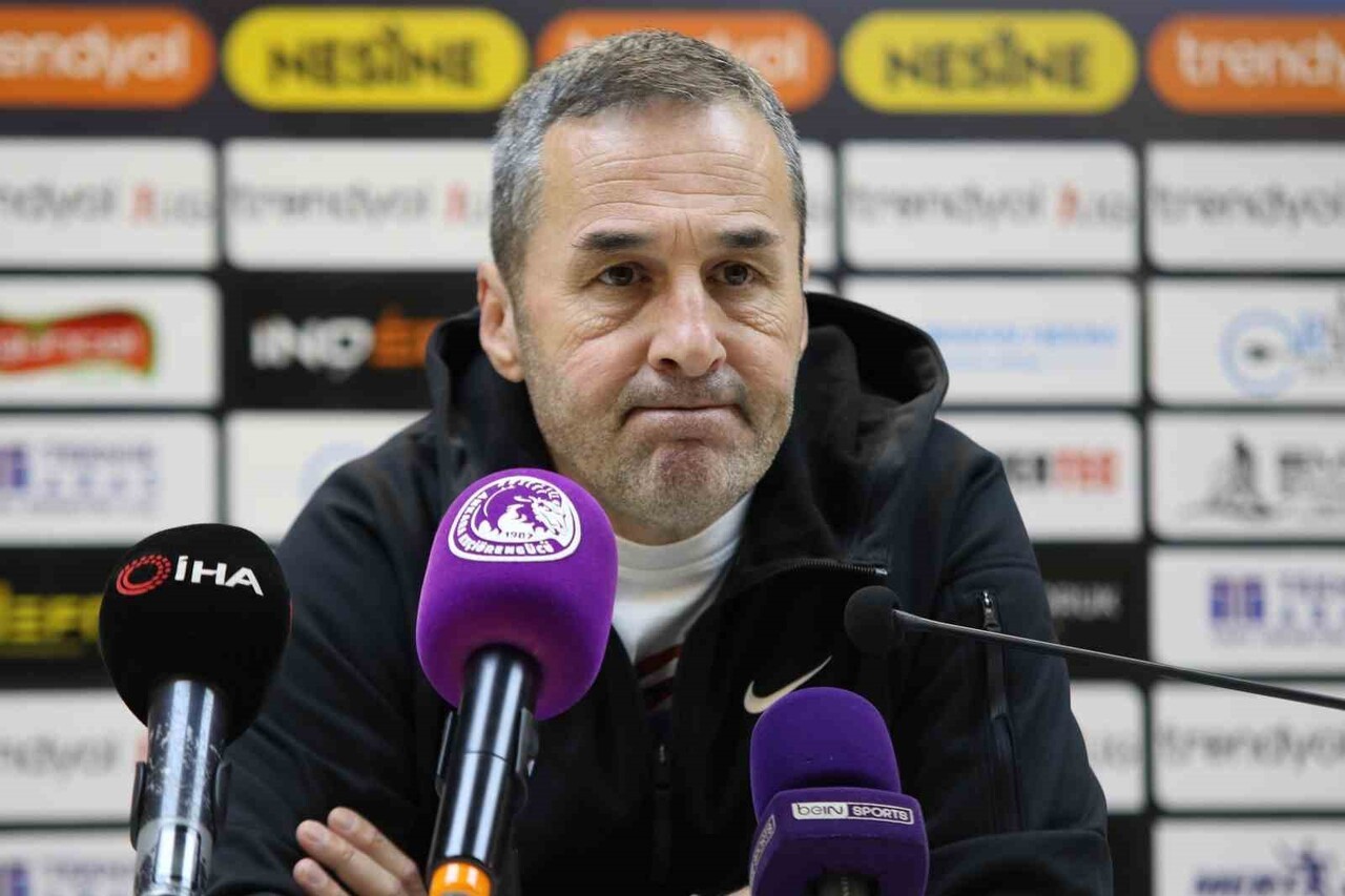 ANKARA KEÇİÖRENGÜCÜ TEKNİK DİREKTÖRÜ YALÇIN KOŞUKAVAK ESENLER EROKSPOR MÜSABAKASININ ARDINDAN...