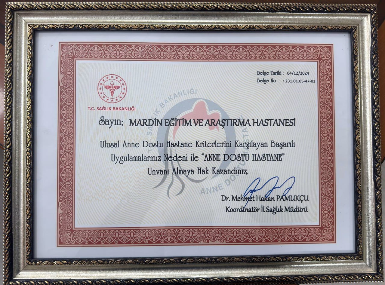 ANNE DOSTU HASTANE BELGESİ