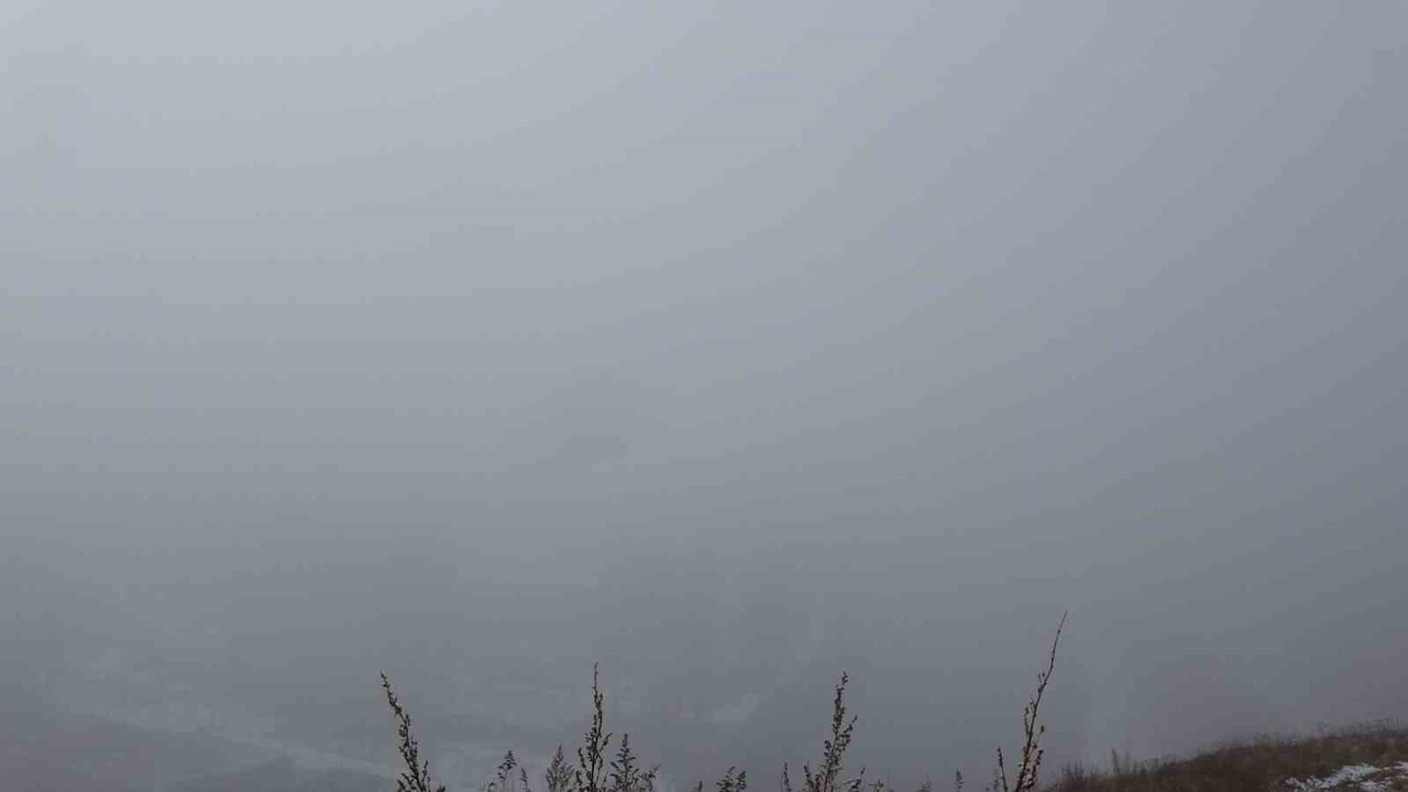 ARDAHAN'DA SABAH ERKEN SAATLERDE ETKİLİ OLAN YOĞUN SİS, KISA SÜREDE GÖRÜŞ MESAFESİNİ BİRKAÇ...