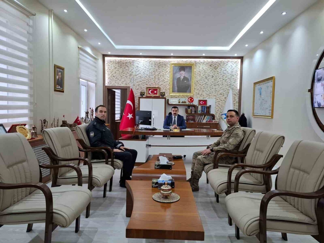 ARPAÇAY’DA ASAYİŞ TOPLANTISI DÜZENLENDİ(KARS-İHA)