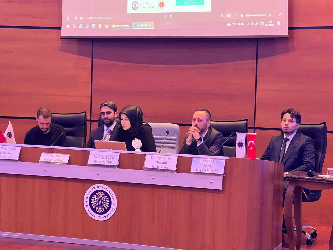 ATATÜRK ÜNİVERSİTESİ HUKUK FAKÜLTESİ TARAFINDAN, "BİLİŞİM VE TEKNOLOJİ HUKUKUNDA GÜNCEL MESELELER...