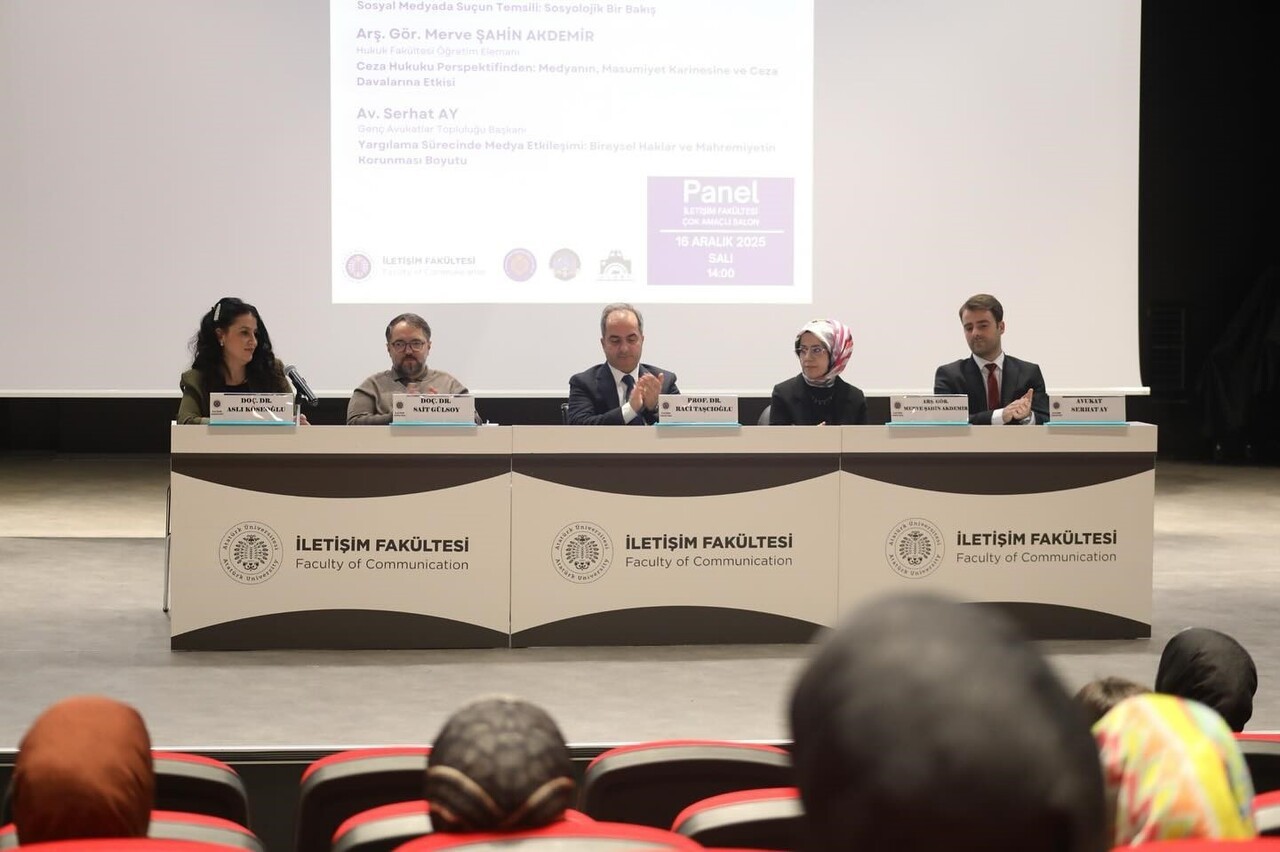 ATATÜRK ÜNİVERSİTESİ İLETİŞİM FAKÜLTESİ EV SAHİPLİĞİNDE “MEDYADA SUÇ VE SUÇUN TEMSİLİ” PANELİ...