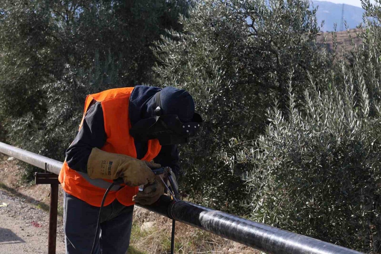 AYDIN'IN NAZİLLİ İLÇESİ BEĞERLİ MAHALLESİ'NDE YÜRÜTÜLEN 5.6 MİLYON TL'LİK ALTYAPI ÇALIŞMALARI...