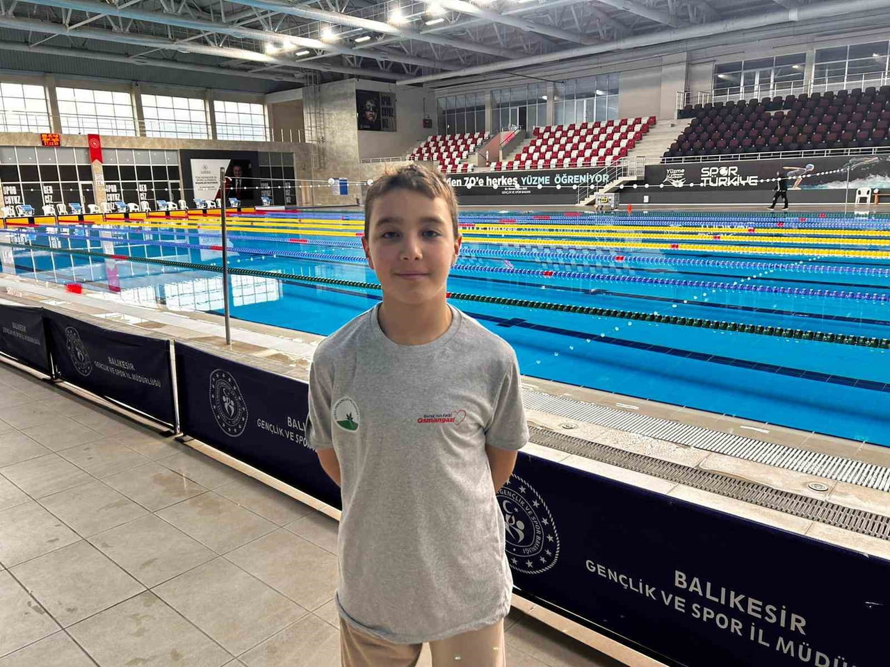 BALIKESİR’DEKİ 12 VE ÜZERİ YAŞ BARAJ GEÇME MÜSABAKALARINDA KEREM ÇÖTOK VE YUSUF EMİR ASA, SEM...