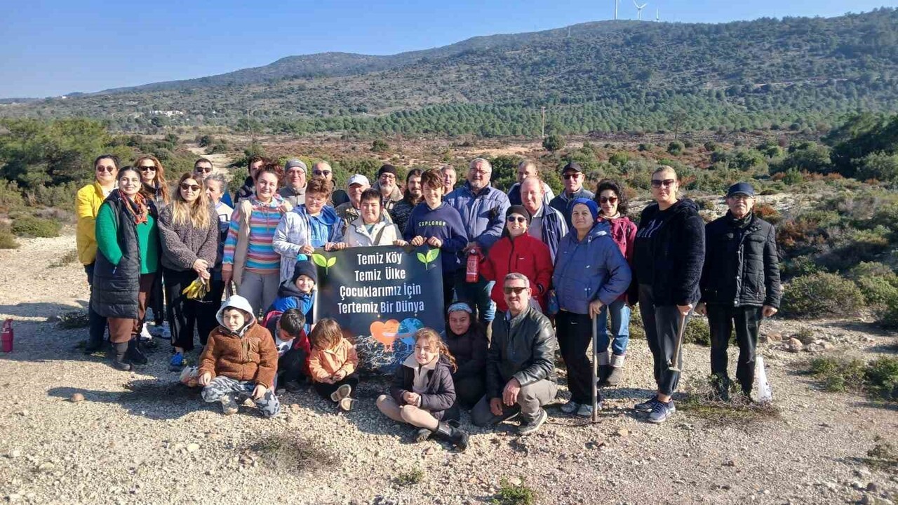 BARBAROS’TA YANAN ORMAN İÇİN UMUT YEŞERDİ: 500 MEŞE PALAMUDU TOPRAKLA BULUŞTU