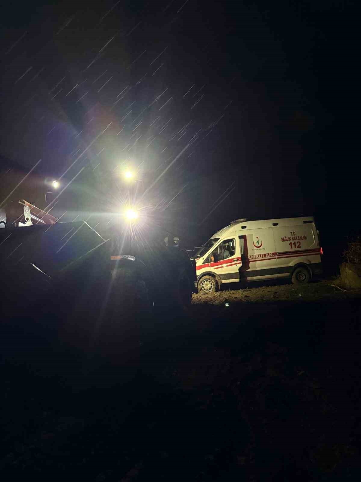 BATMAN’IN GERCÜŞ İLÇESİNDE SOBADAN SIZAN KARBONMONOKSİT GAZINDAN ETKİLENEN HASTAYA ULAŞMAK İÇİM...