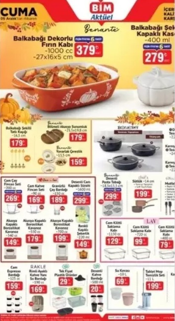BİM 5 Aralık 2025 Aktüel Kataloğu: 5 Aralık BİM Aktüel Ürünleri Neler?