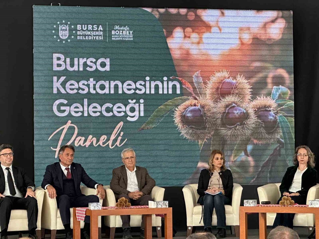 BURSA BÜYÜKŞEHİR BELEDİYESİNCE DÜZENLENEN BURSA KESTANESİNİN GELECEĞİ PANELİ'NDE KESTANE ÜRETİMİ...