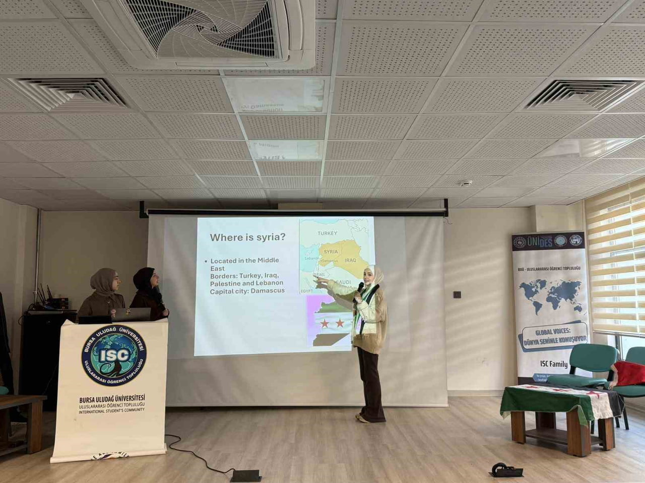 BURSA ULUDAĞ ÜNİVERSİTESİ (BUÜ) ULUSLARARASI ÖĞRENCİ TOPLULUĞU TARAFINDAN YÜRÜTÜLEN "GLOBAL...