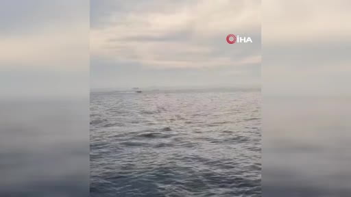 Çeşme açıklarında mülteci hareketliliği: Sahil Güvenlik böyle takip etti