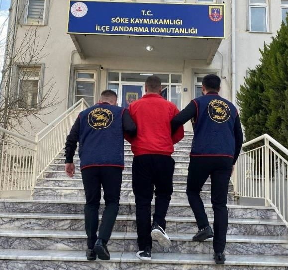 CİNAYETTEN ARANIYORDU, SÖKE’DE YAKALANDI